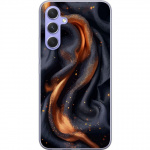 Mobiele hoes voor Samsung Galaxy A54 met Vurig zijde ontwerp