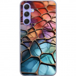 Mobiele hoes voor Samsung Galaxy A54 met Metallic patroon ontwerp