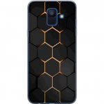 Mobiele hoes voor Samsung Galaxy A6 (2018) met Luxe Patroon ontwerp