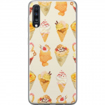 Mobiele hoes voor Samsung Galaxy A70 met Glasachtig ontwerp