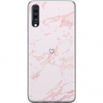 Mobiele hoes voor Samsung Galaxy A70 met Roze Hart ontwerp