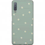 Mobiele hoes voor Samsung Galaxy A7 (2018) met Priesterkragen ontwerp