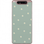 Mobiele hoes voor Samsung Galaxy A80 met Priesterkragen ontwerp