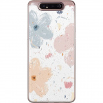 Mobiele hoes voor Samsung Galaxy A80 met Bloemen ontwerp