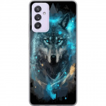 Mobiele hoes voor Samsung Galaxy A82 5G met Wolf ontwerp