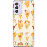 Mobiele hoes voor Samsung Galaxy A82 5G met Glasachtig ontwerp