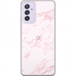 Mobiele hoes voor Samsung Galaxy A82 5G met Roze Hart ontwerp