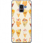 Mobiele hoes voor Samsung Galaxy A8 (2018) met Glasachtig ontwerp Mobiele hoes voor Samsung Galaxy A8 (2018) met Glasachtig ontwerp