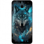 Mobiele hoes voor Samsung Galaxy J4+ met Wolf ontwerp