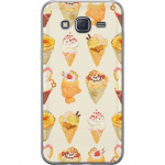 Mobiele hoes voor Samsung Galaxy J5 met Glasachtig ontwerp