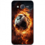 Mobiele hoes voor Samsung Galaxy J5 met Voetbal ontwerp