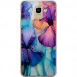 Mobiele hoes voor Samsung Galaxy J6 met Magische bloemen ontwerp