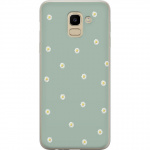 Mobiele hoes voor Samsung Galaxy J6 met Priesterkragen ontwerp