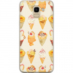 Mobiele hoes voor Samsung Galaxy J6 met Glasachtig ontwerp