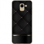 Mobiele hoes voor Samsung Galaxy J6 met Luxe lijn ontwerp