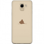 Mobiele hoes voor Samsung Galaxy J6 met Nalle ontwerp