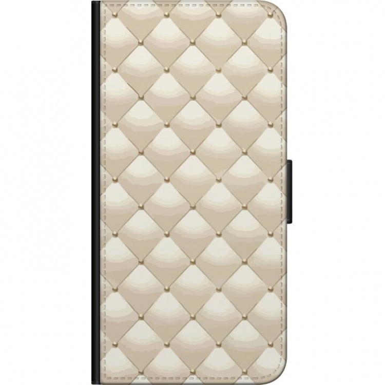 Portemonnee-hoesje voor Samsung Galaxy J6+ met Goudglans ontwerp