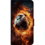 Portemonnee-hoesje voor Samsung Galaxy Note10+ met Voetbal ontwerp