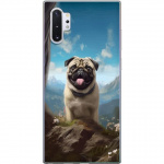 Mobiele hoes voor Samsung Galaxy Note10+ met Blije Hond ontwerp