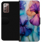 Portemonnee-hoesje voor Samsung Galaxy Note20 met Magische bloemen ontwerp