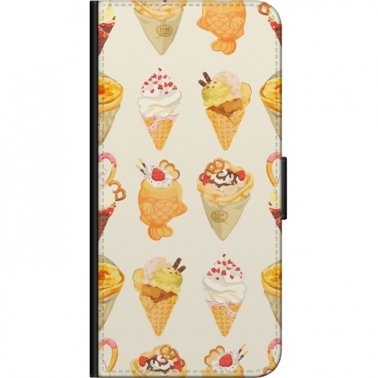 Portemonnee-hoesje voor Samsung Galaxy Note20 met Glasachtig ontwerp