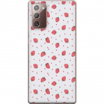 Mobiele hoes voor Samsung Galaxy Note20 met Aardbeien ontwerp