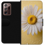 Portemonnee-hoesje voor Samsung Galaxy Note20 Ultra met Porseleinbloem ontwerp