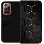 Portemonnee-hoesje voor Samsung Galaxy Note20 Ultra met Luxe Patroon ontwerp