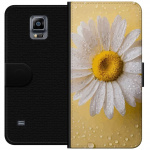 Portemonnee-hoesje voor Samsung Galaxy Note 4 met Porseleinbloem ontwerp