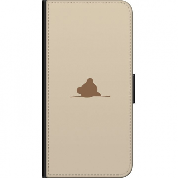Portemonnee-hoesje voor Samsung Galaxy Note 4 met Nalle ontwerp Portemonnee-hoesje voor Samsung Galaxy Note 4 met Nalle ontwerp