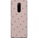 Mobiele hoes voor Sony Xperia 1 met Kersen ontwerp Mobiele hoes voor Sony Xperia 1 met Kersen ontwerp