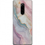 Mobiele hoes voor Sony Xperia 1 met Marmer ontwerp