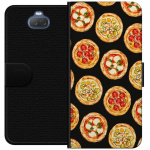 Portemonnee-hoesje voor Sony Xperia 10 met Pizza ontwerp