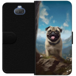 Portemonnee-hoesje voor Sony Xperia 10 met Blije Hond ontwerp