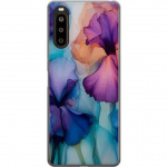 Mobiele hoes voor Sony Xperia 10 II met Magische bloemen ontwerp