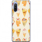 Mobiele hoes voor Sony Xperia 10 III met Glasachtig ontwerp