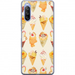 Mobiele hoes voor Sony Xperia 10 III Lite met Glasachtig ontwerp Mobiele hoes voor Sony Xperia 10 III Lite met Glasachtig ontwerp