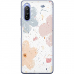 Mobiele hoes voor Sony Xperia 10 III Lite met Bloemen ontwerp Mobiele hoes voor Sony Xperia 10 III Lite met Bloemen ontwerp