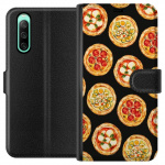 Portemonnee-hoesje voor Sony Xperia 10 IV met Pizza ontwerp