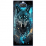 Mobiele hoes voor Sony Xperia 10 Plus met Wolf ontwerp