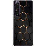 Mobiele hoes voor Sony Xperia 1 III met Luxe Patroon ontwerp