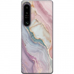 Mobiele hoes voor Sony Xperia 1 IV met Marmer ontwerp