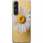 Mobiele hoes voor Sony Xperia 1 V met Porseleinbloem ontwerp