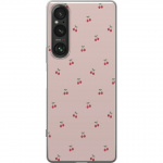 Mobiele hoes voor Sony Xperia 1 V met Kersen ontwerp