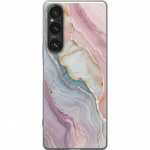 Mobiele hoes voor Sony Xperia 1 V met Marmer ontwerp Mobiele hoes voor Sony Xperia 1 V met Marmer ontwerp