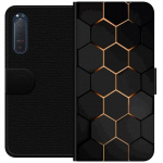 Portemonnee-hoesje voor Sony Xperia 5 II met Luxe Patroon ontwerp