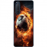 Mobiele hoes voor Sony Xperia 5 II met Voetbal ontwerp Mobiele hoes voor Sony Xperia 5 II met Voetbal ontwerp