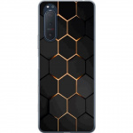 Mobiele hoes voor Sony Xperia 5 II met Luxe Patroon ontwerp