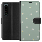 Portemonnee-hoesje voor Sony Xperia 5 III met Priesterkragen ontwerp Portemonnee-hoesje voor Sony Xperia 5 III met Priesterkragen ontwerp