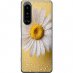 Mobiele hoes voor Sony Xperia 5 III met Porseleinbloem ontwerp